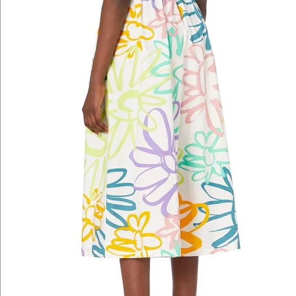 Gorman Daisy Crush Colorful Culotte Wide Leg Pants - Picture 2 of 3